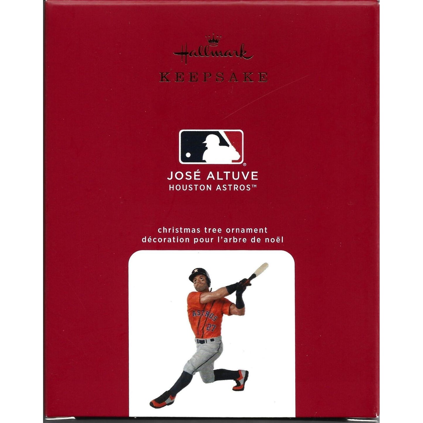 2020 José Altuve, Houston Astros Hallmark Ornament (At the Ballpark) QXI2771