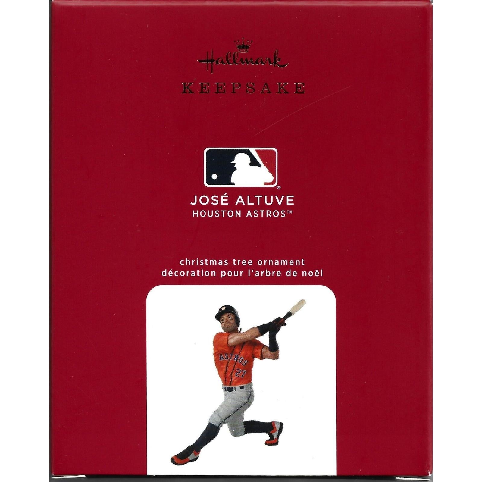 2020 José Altuve, Houston Astros Hallmark Ornament (At the Ballpark) QXI2771
