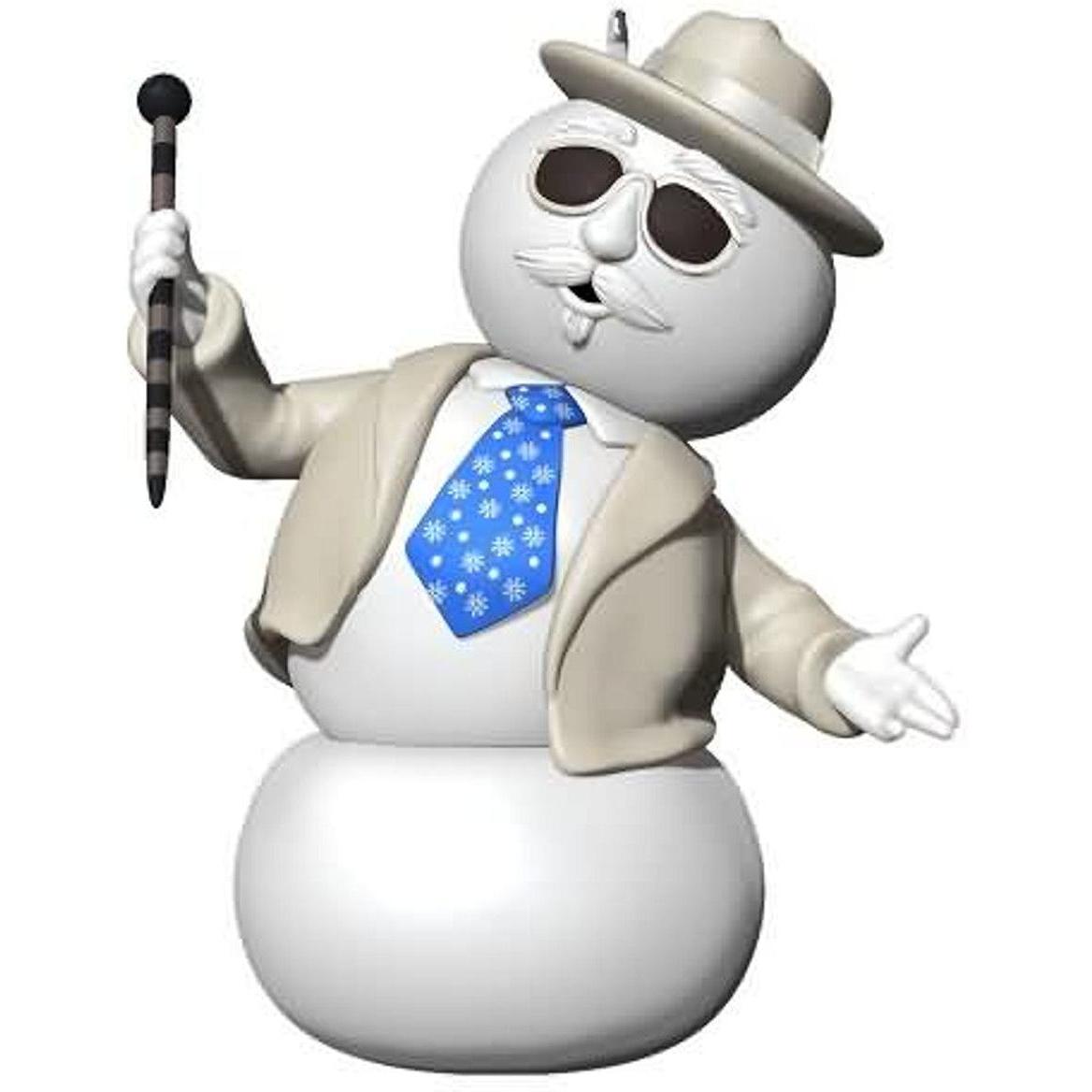 2020 Leon the Snowman Hallmark Ornament (Elf) QXE3271