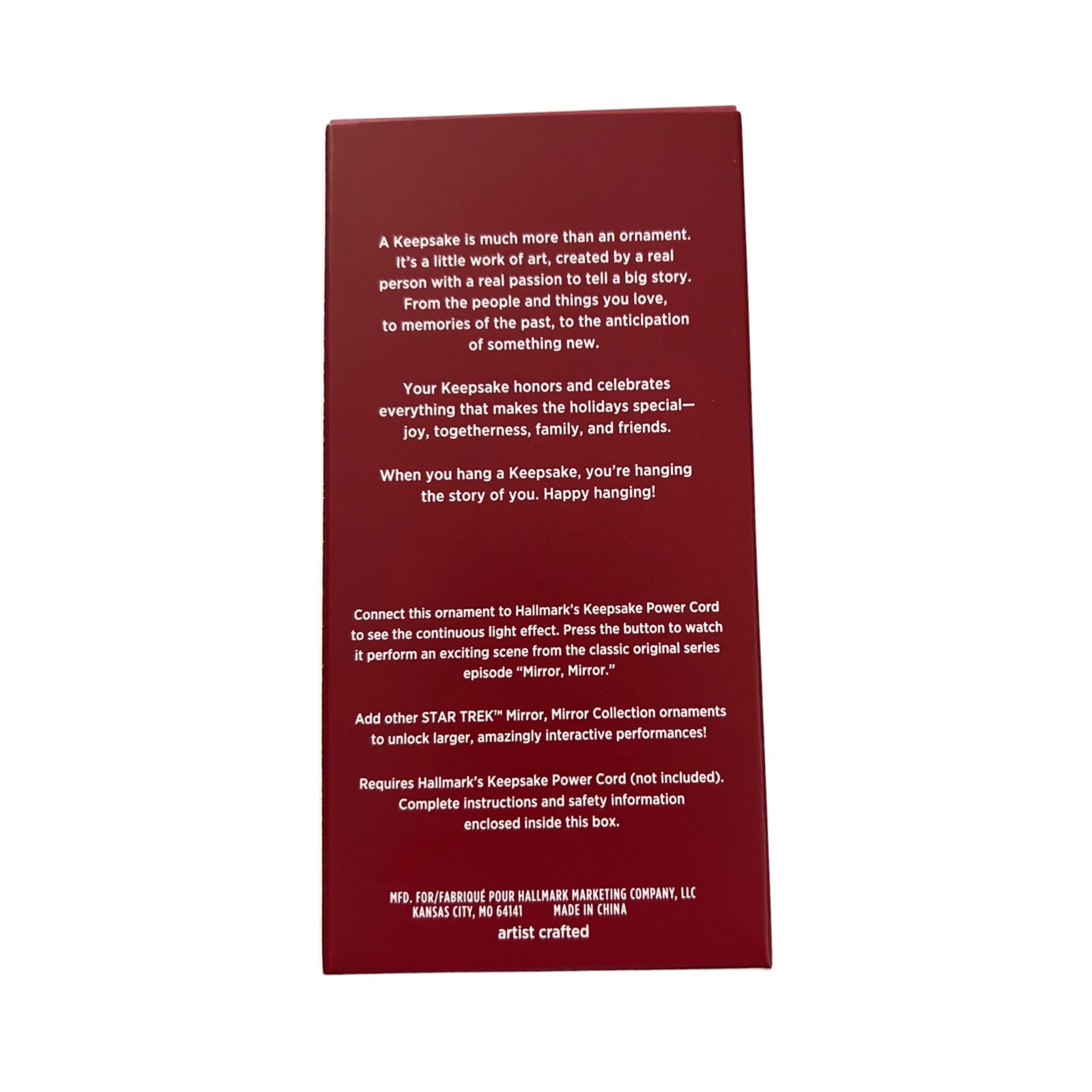2020 Lieutenant Nyota Uhura Hallmark Ornament (Star Trek) QXI6074 Image8