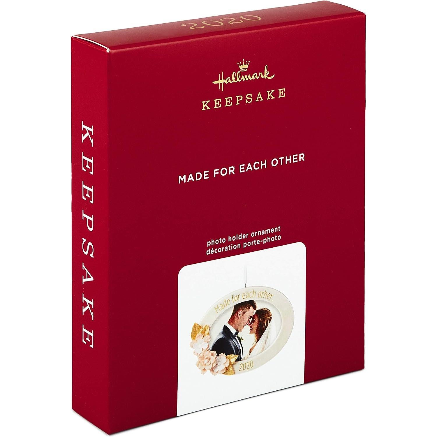 2020 Made For Each Other Hallmark Ornament (Photo Holder) QHX4074