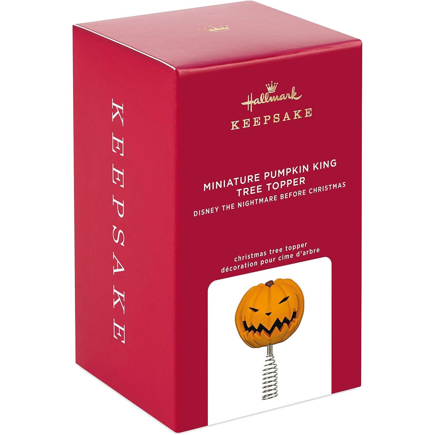 QSB6321 2020 Miniature Pumpkin King Tree Topper (Disney) Image2