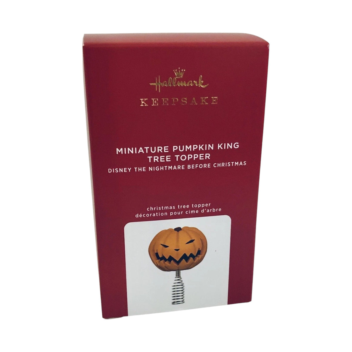 2020 Miniature Pumpkin King Tree Topper Hallmark Ornament (Tim Burton's The Nightmare Before Christmas) QSB6321 Image2