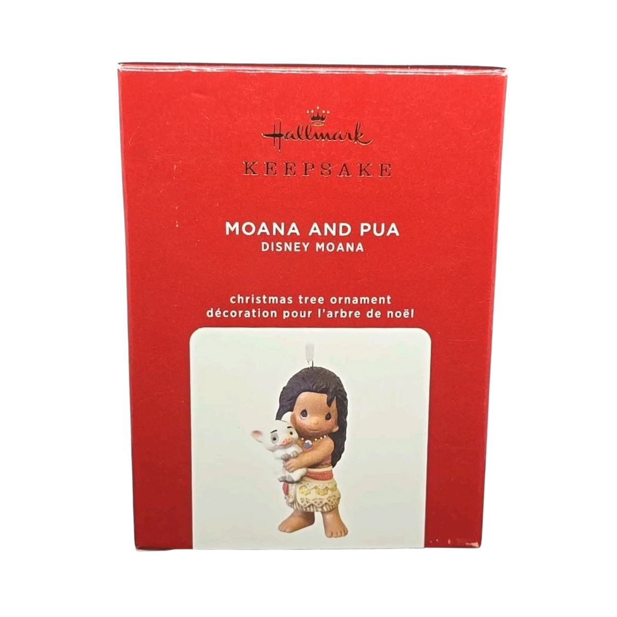 2020 Moana and Pua (Moana) Hallmark Ornament QK1351 Image2