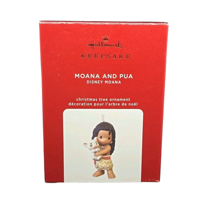 2020 Moana and Pua (Moana) Hallmark Ornament QK1351 Image2