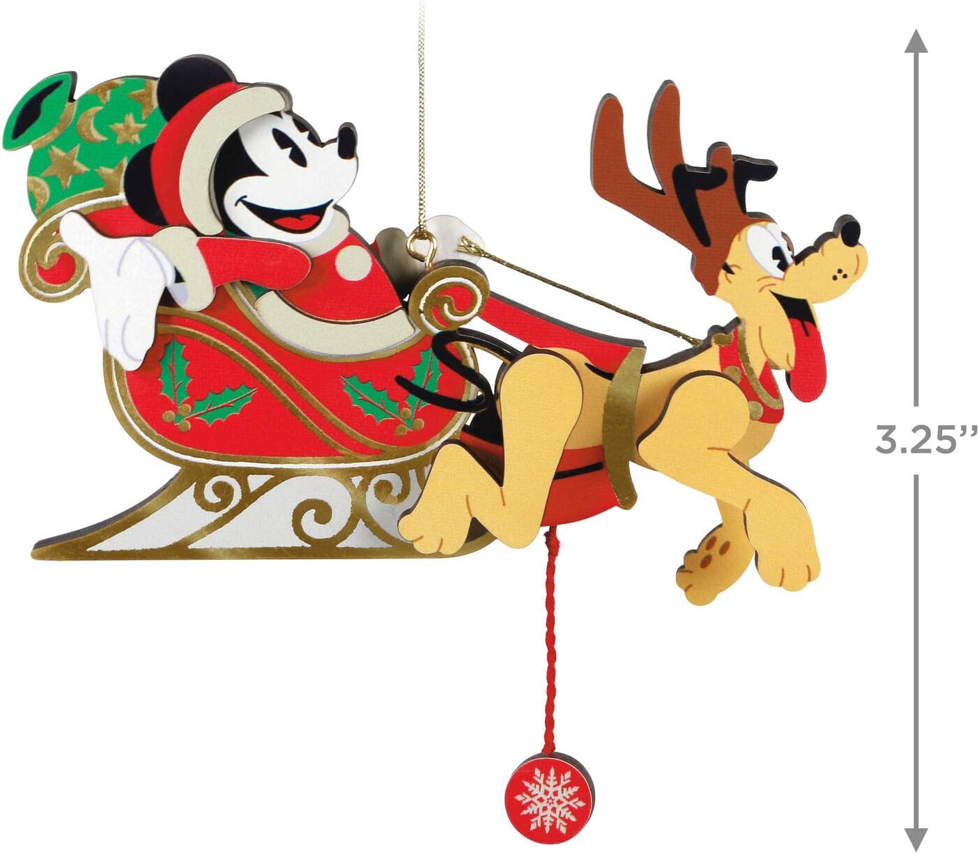 2020 Oh, What Fun! Hallmark Ornament (Mickey Mouse & Friends) QXD6454