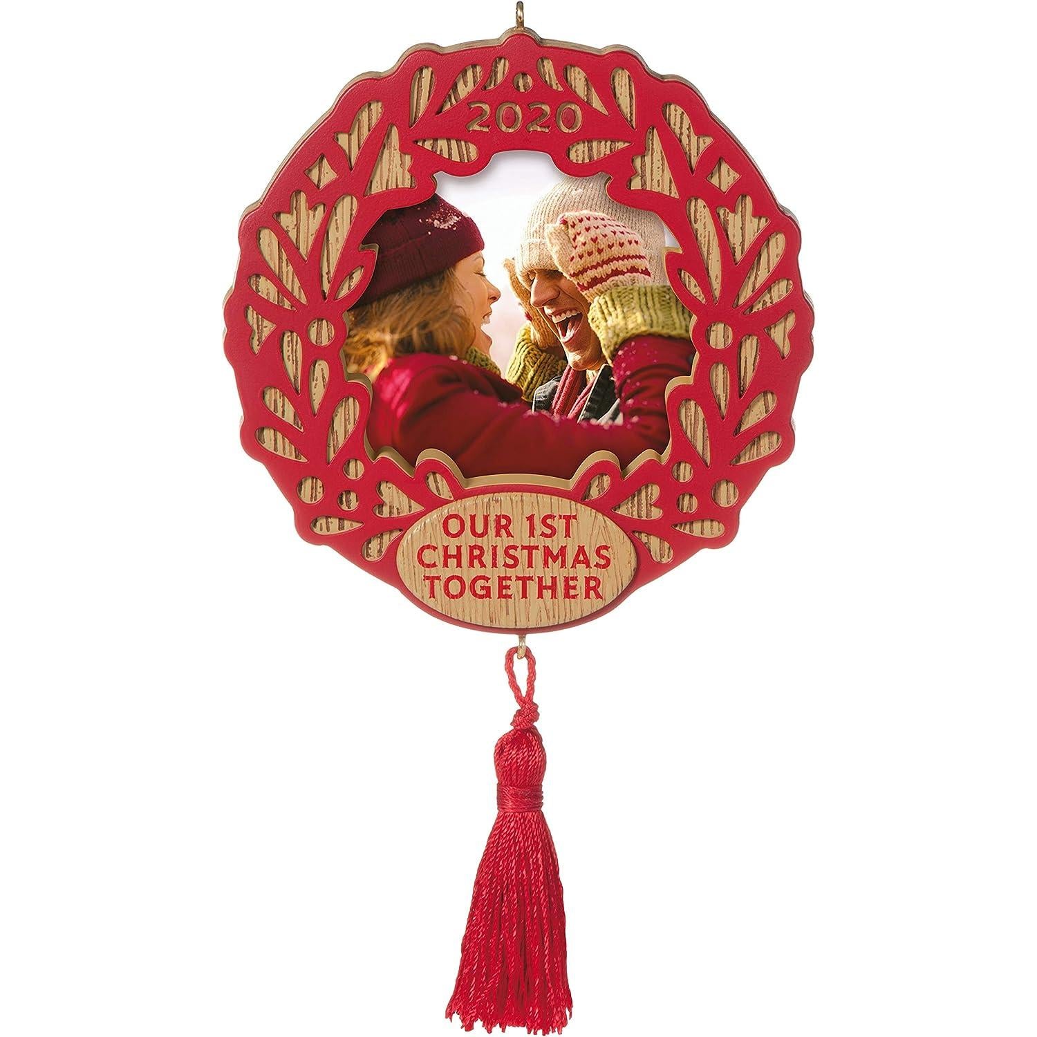 2020 Our First Christmas Together Hallmark Ornament (Photo Holder) QGO1881