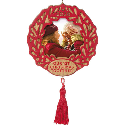 2020 Our First Christmas Together Hallmark Ornament (Photo Holder) QGO1881