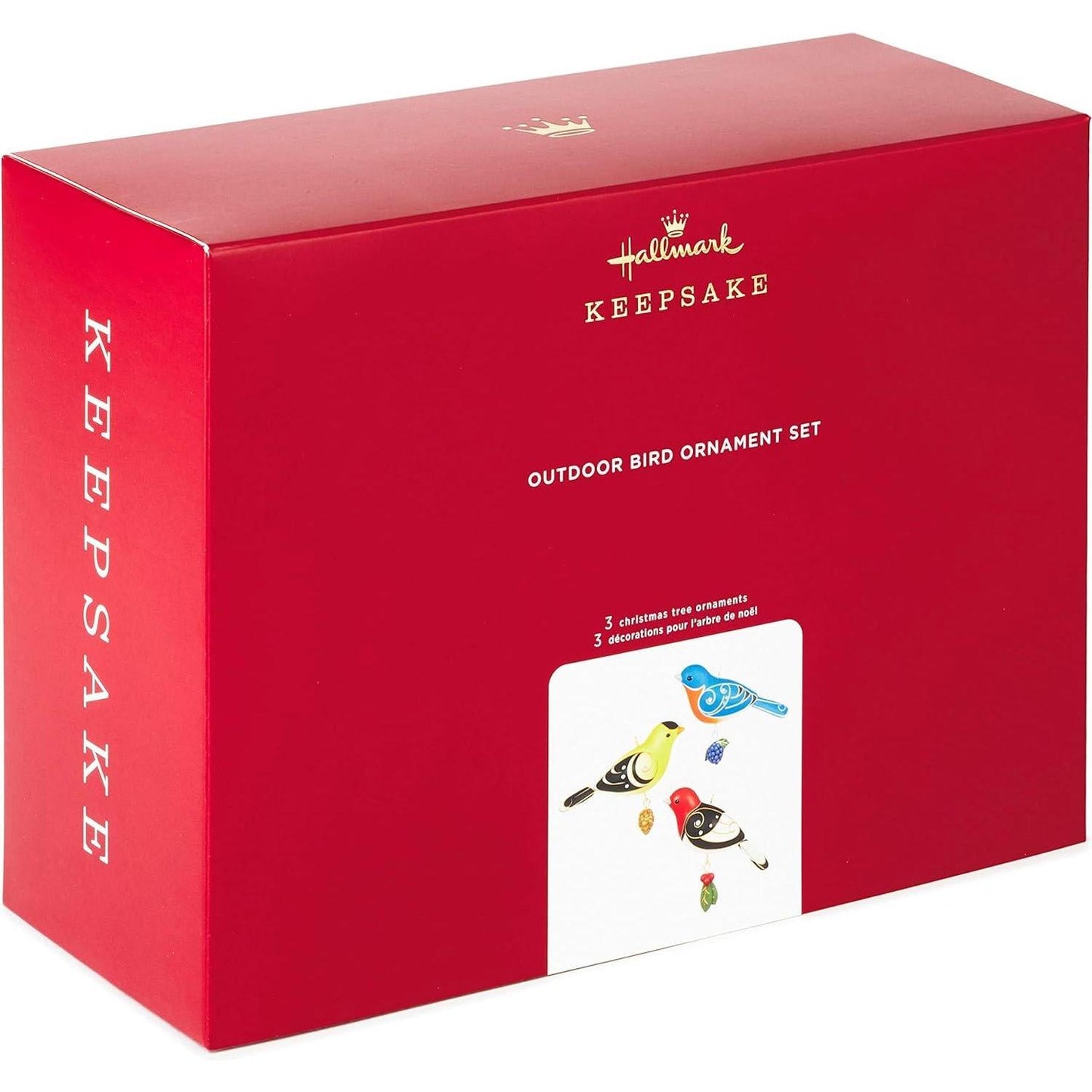 QGO1934 2020 Outdoor Bird Ornament Set (Beauty of Birds) Image2