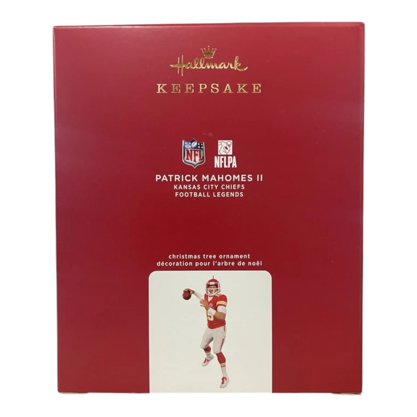 2020 Patrick Mahomes II Hallmark Ornament (Football Legends) QXR9294
