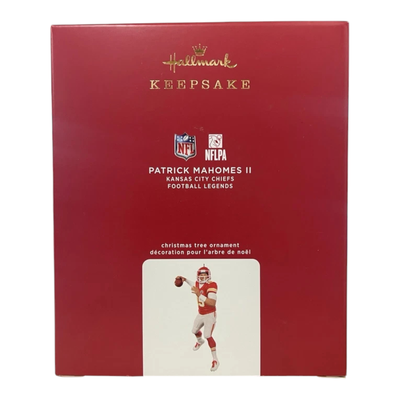 2020 Patrick Mahomes II Hallmark Ornament (Football Legends) QXR9294