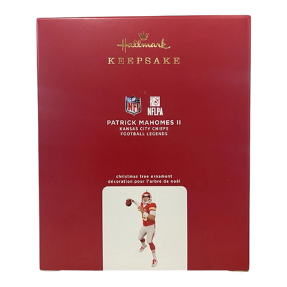 2020 Patrick Mahomes II Hallmark Ornament (Football Legends) QXR9294