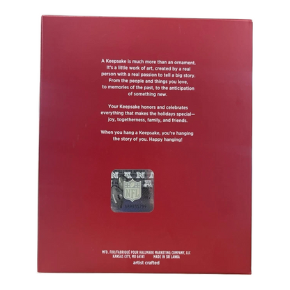 2020 Patrick Mahomes II Hallmark Ornament (Football Legends) QXR9294