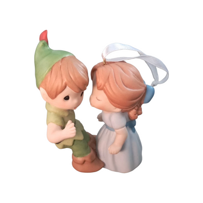 2020 Peter Pan and Wendy Hallmark Ornament (Precious Moments) QXE3214 Image1