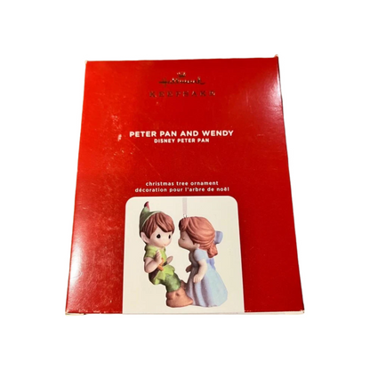 2020 Peter Pan and Wendy Hallmark Ornament (Precious Moments) QXE3214 Image2