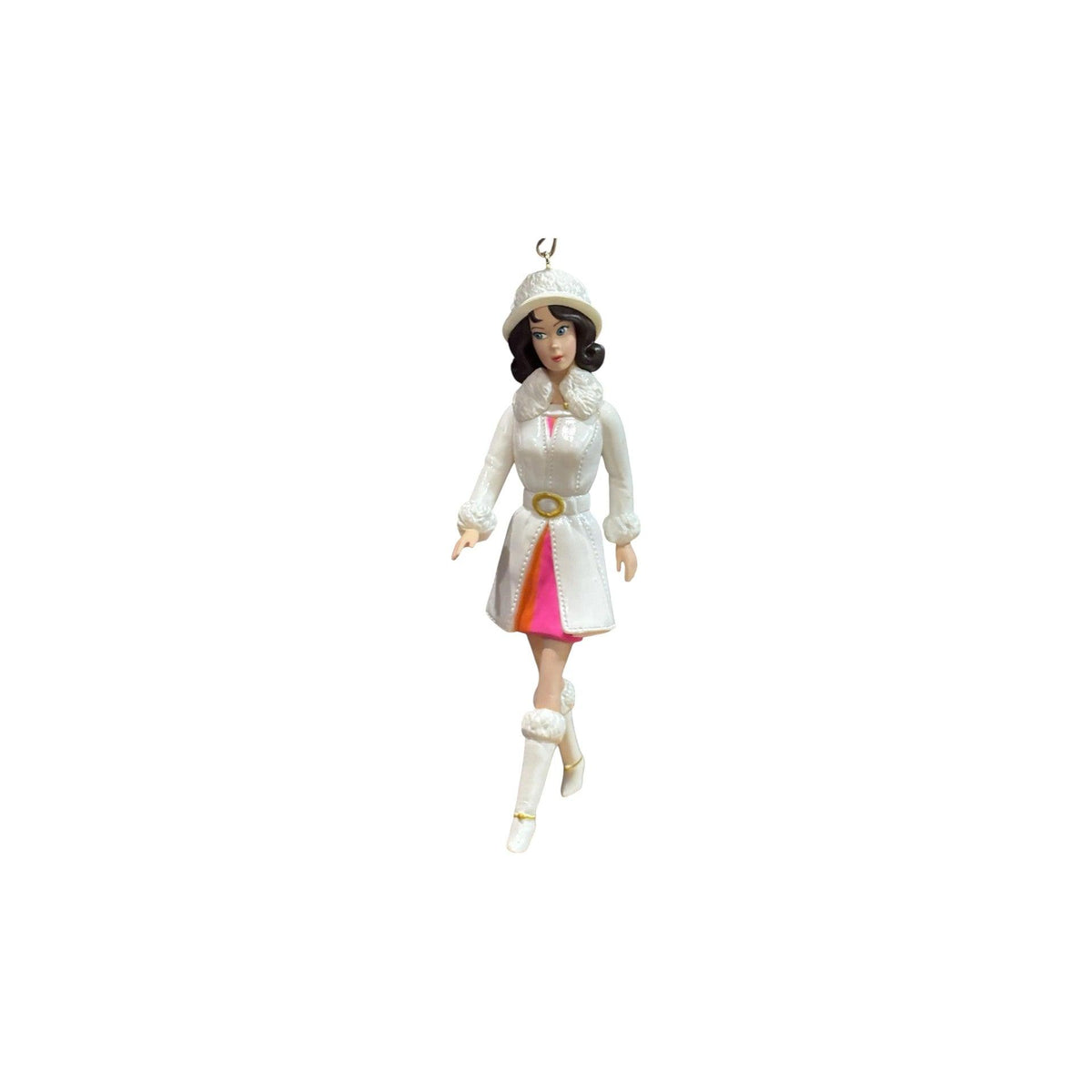 2020 Red, White 'N Warm Hallmark Ornament (Barbie) QXI2571 Image1