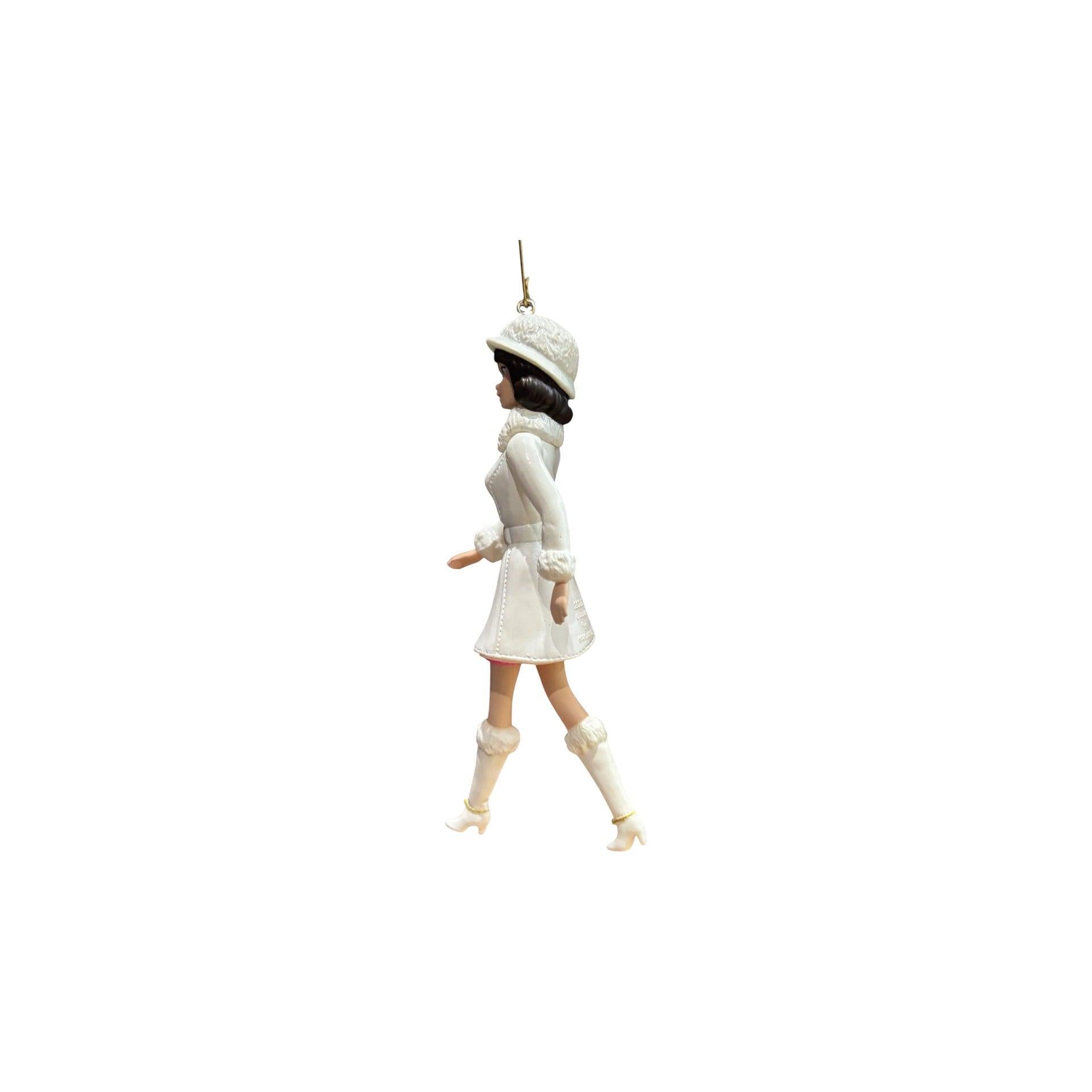 2020 Red, White 'N Warm Hallmark Ornament (Barbie) QXI2571 Image4