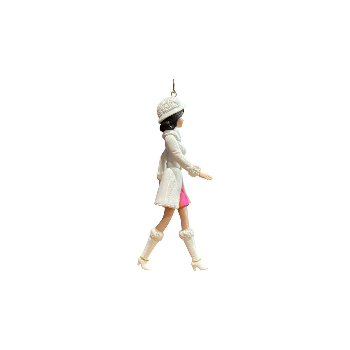 2020 Red, White 'N Warm Hallmark Ornament (Barbie) QXI2571 Image5