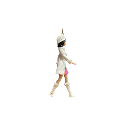 2020 Red, White 'N Warm Hallmark Ornament (Barbie) QXI2571 Image5