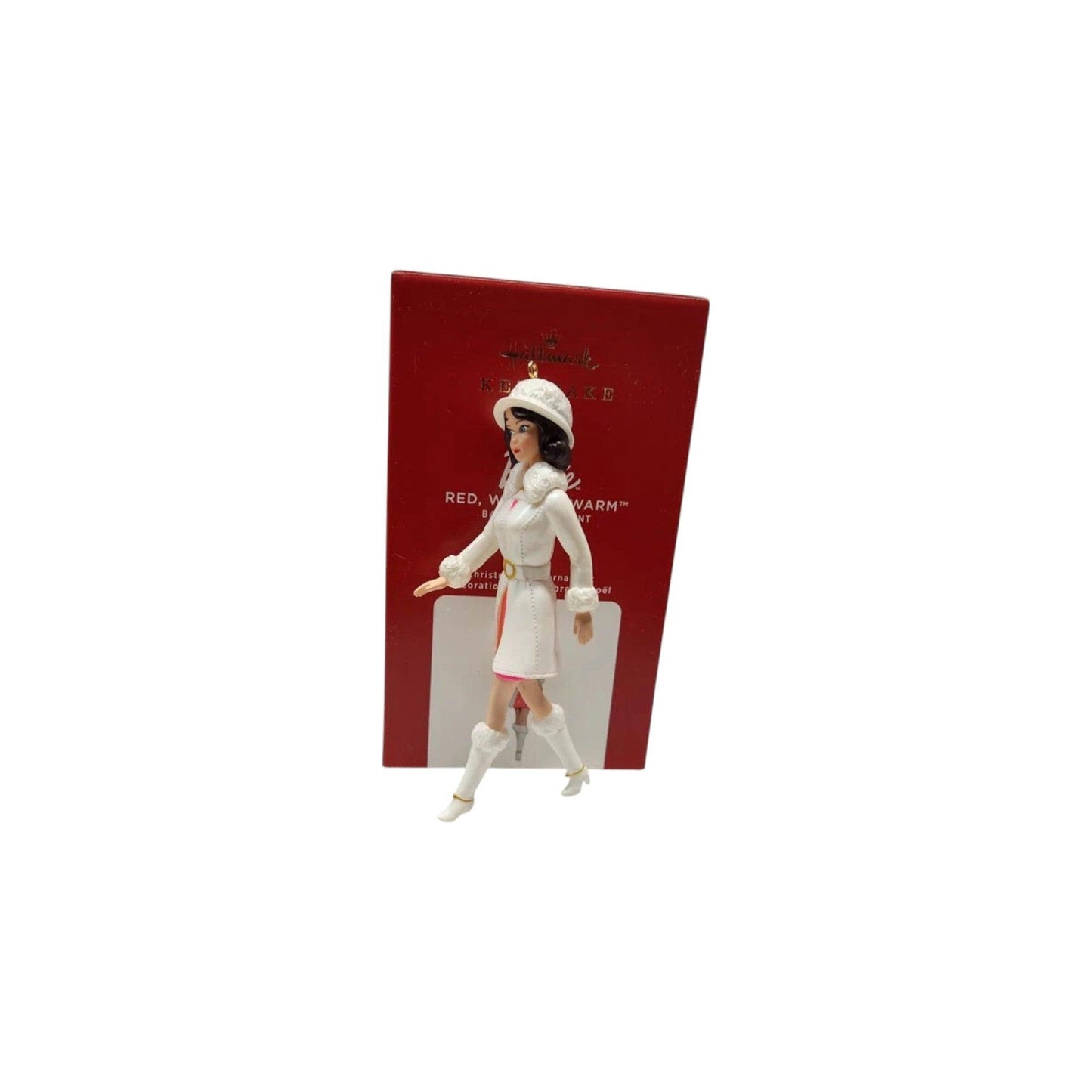 2020 Red, White 'N Warm Hallmark Ornament (Barbie) QXI2571 Image6