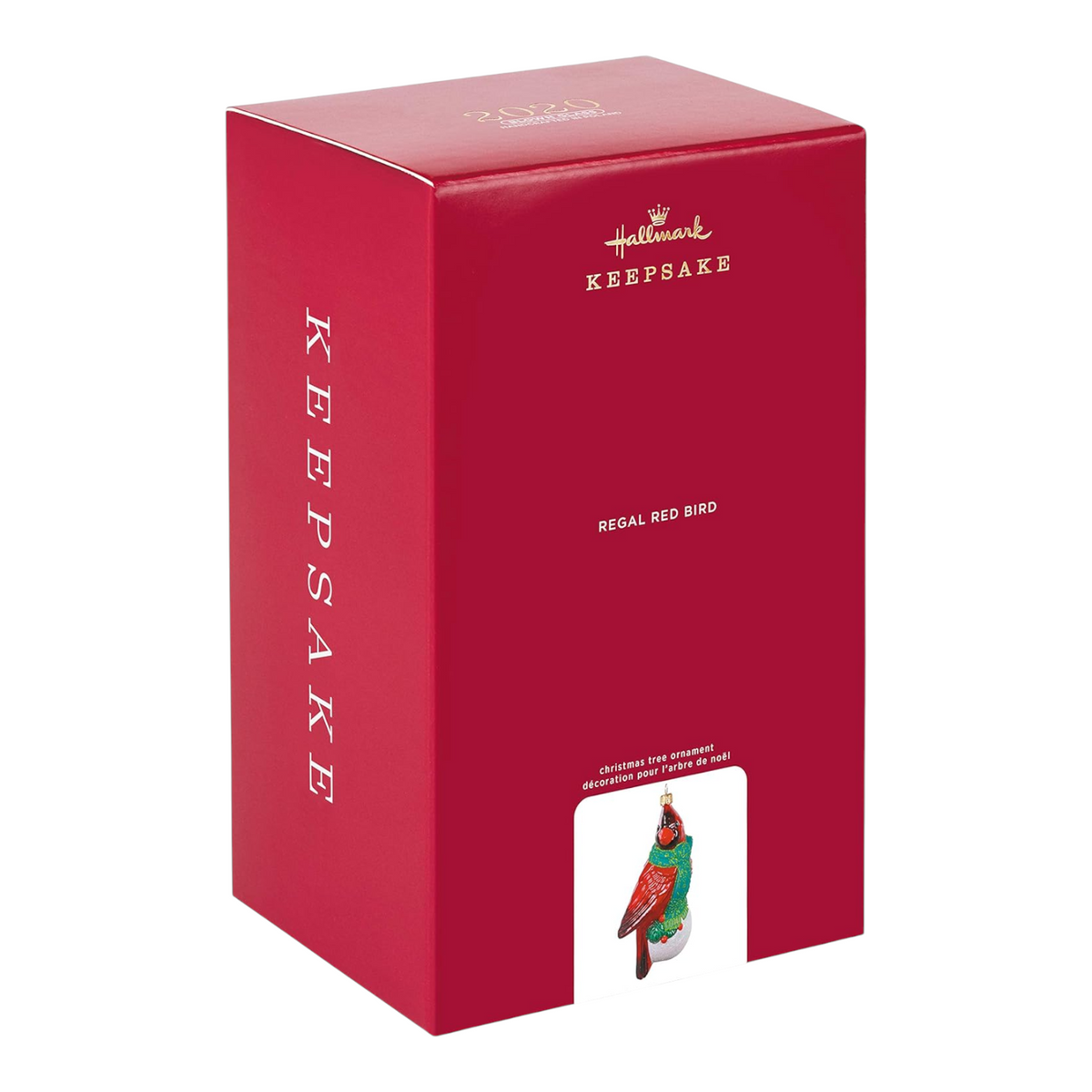 2020 Regal Red Bird (Bird) Hallmark Ornament QK1421 Image2