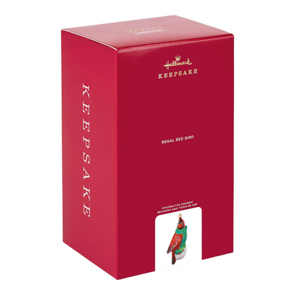 2020 Regal Red Bird (Bird) Hallmark Ornament QK1421 Image2