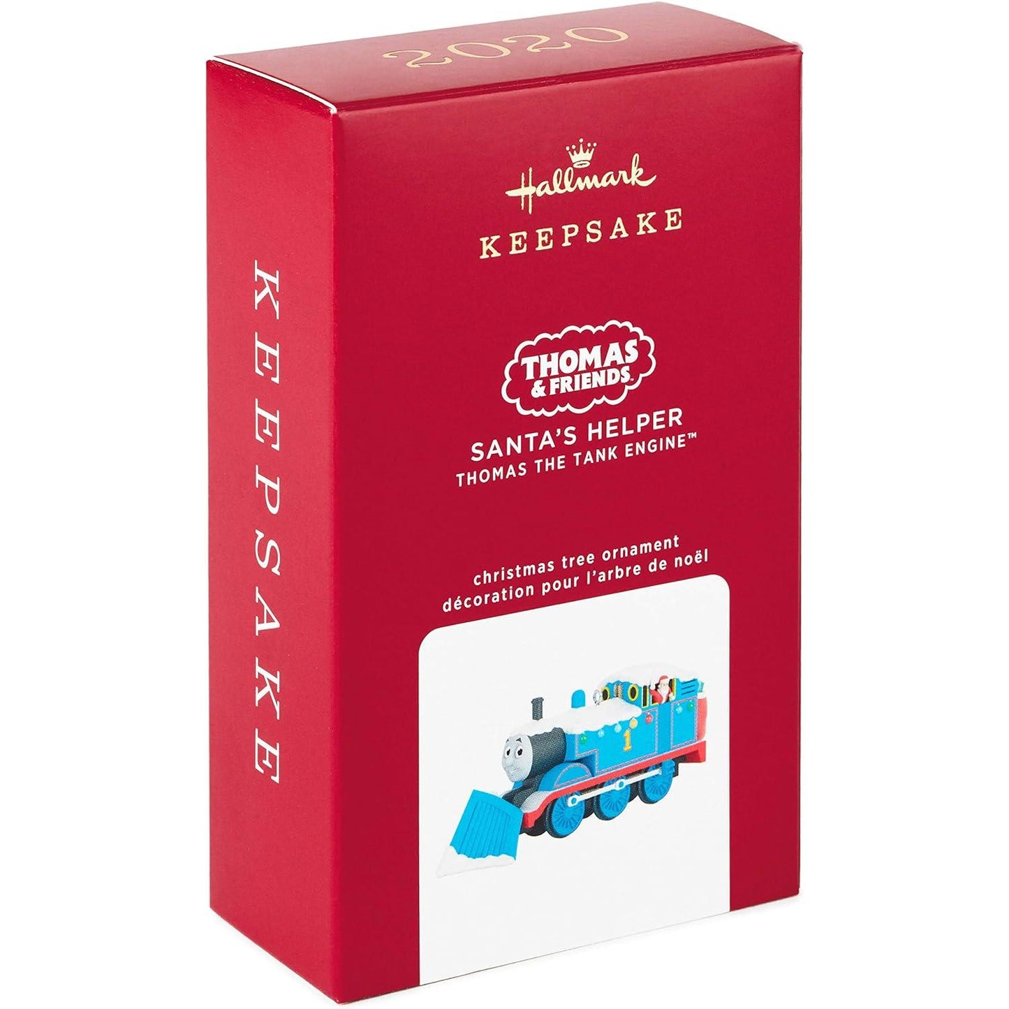 2020 Santa's Helper Hallmark Ornament (Thomas the Tank Engine) QXI2634