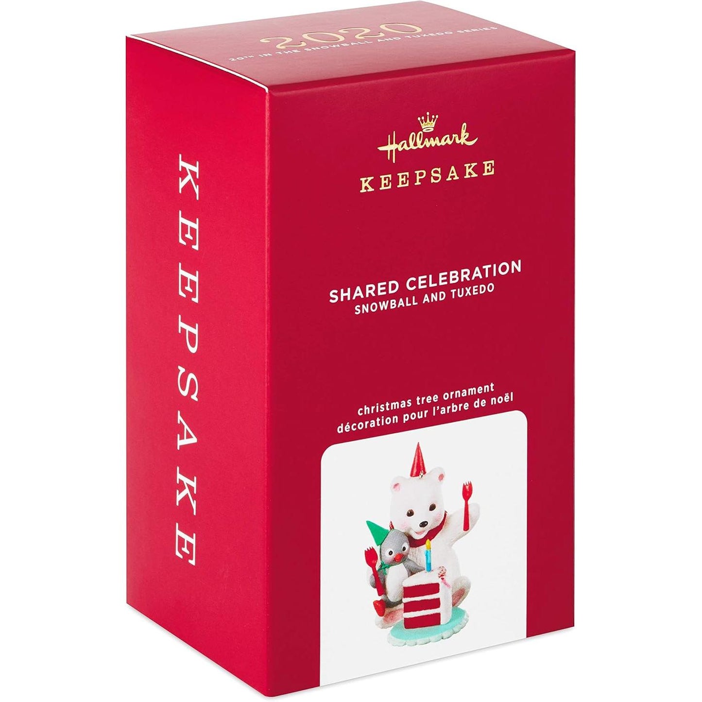 2020 Shared Celebration Hallmark Ornament (Snowball and Tuxedo) QXR9111