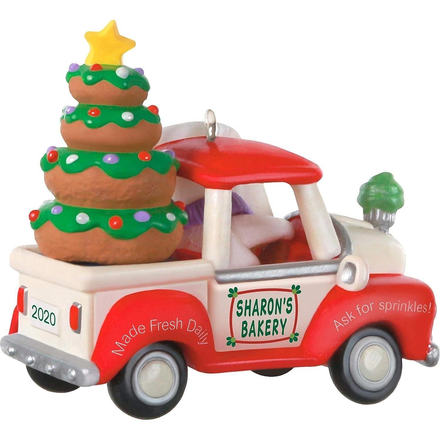 2020 Sharon's Bakery Truck Hallmark Ornament (Holiday Parade) QXR9131