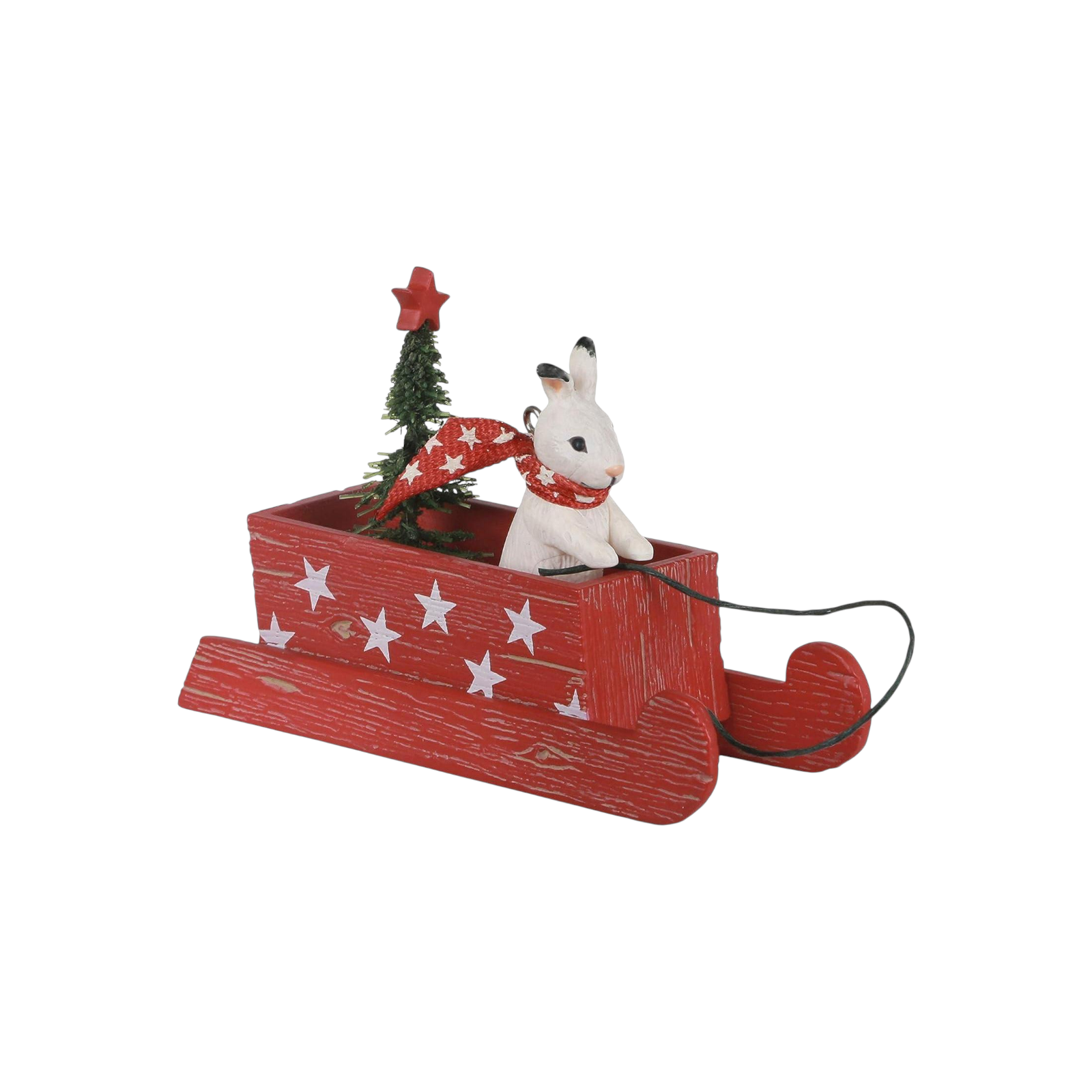 2020 Sledding Snow Bunny Hallmark Ornament (Nature's Sketchbook) QXR9281