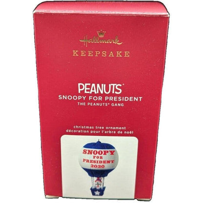 2020 Snoopy for President Hallmark Ornament (Peanuts) QXE3261