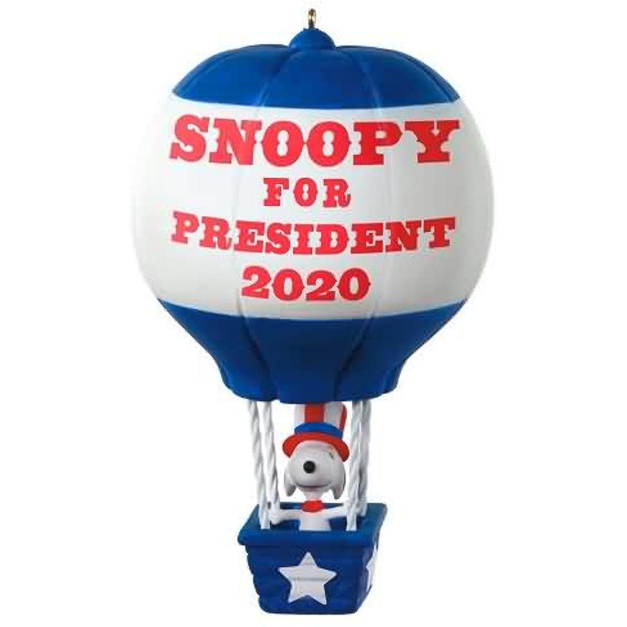 2020 Snoopy for President Hallmark Ornament (Peanuts) QXE3261