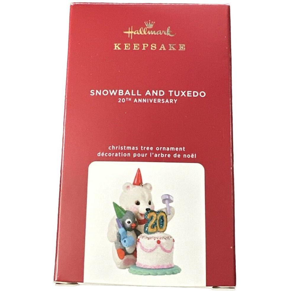 2020 Snowball and Tuxedo Hallmark Ornament (Snowball and Tuxedo) QXE3231