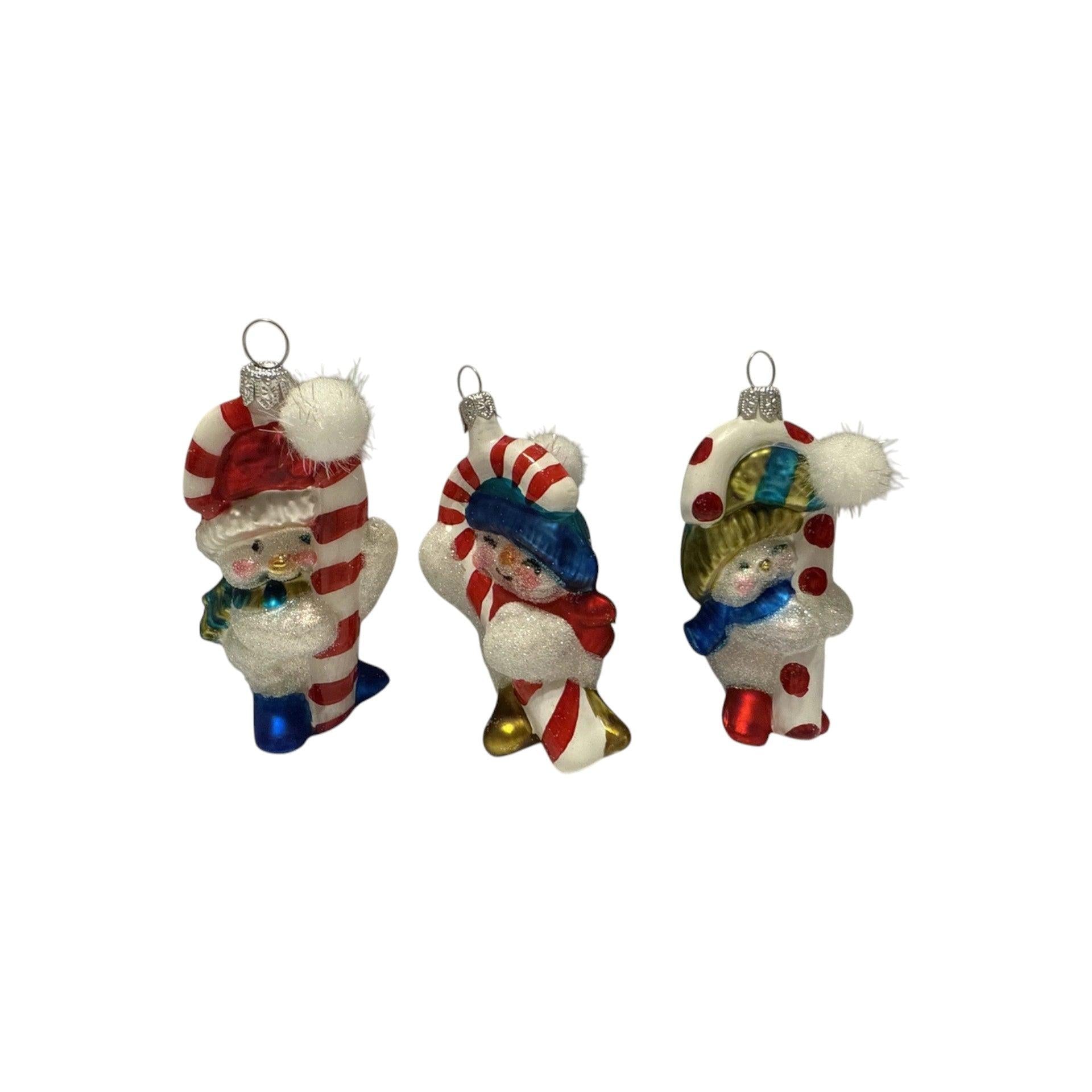 2020 Snowman Trio Hallmark Ornament (Snowmen) QK1424 Image1