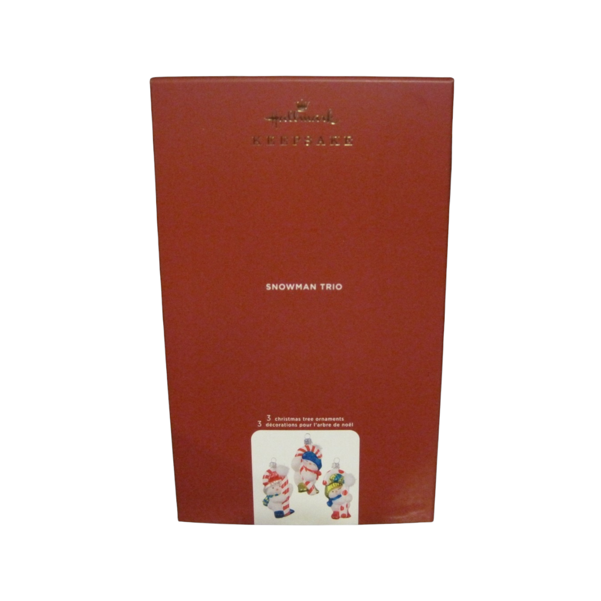 2020 Snowman Trio Hallmark Ornament (Snowmen) QK1424 Image2