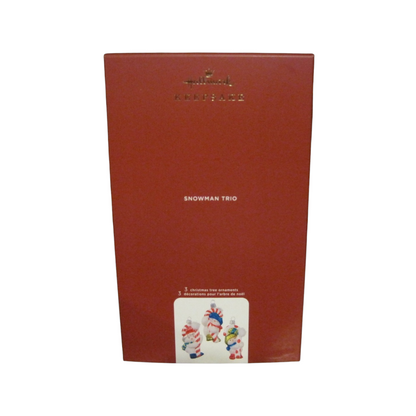 2020 Snowman Trio Hallmark Ornament (Snowmen) QK1424 Image2