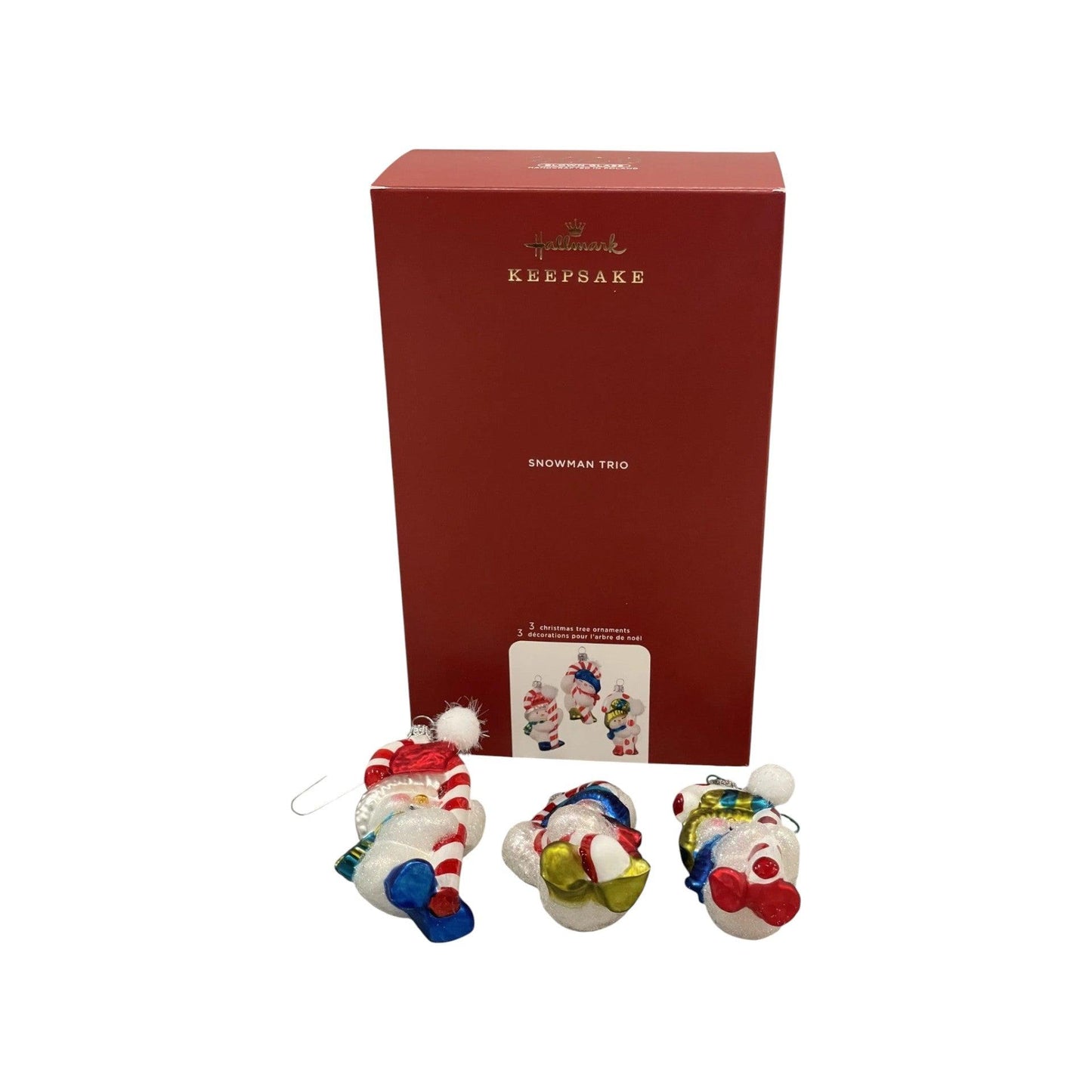 2020 Snowman Trio Hallmark Ornament (Snowmen) QK1424 Image3