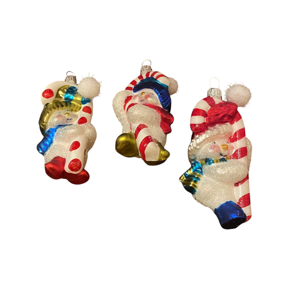 2020 Snowman Trio Hallmark Ornament (Snowmen) QK1424 Image4