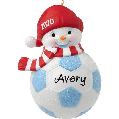 QGO1784 2020 Soccer Snowman (Soccer) Image1