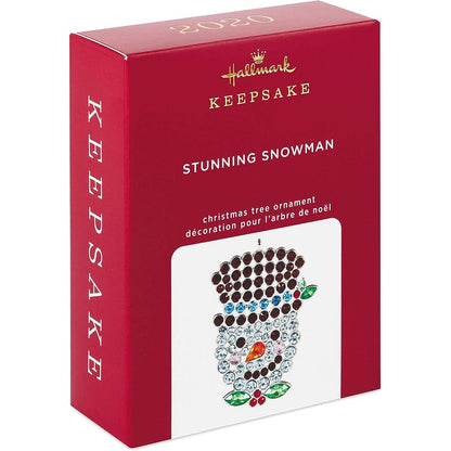 2020 Stunning Snowman Hallmark Ornament (Snowmen) QK1371
