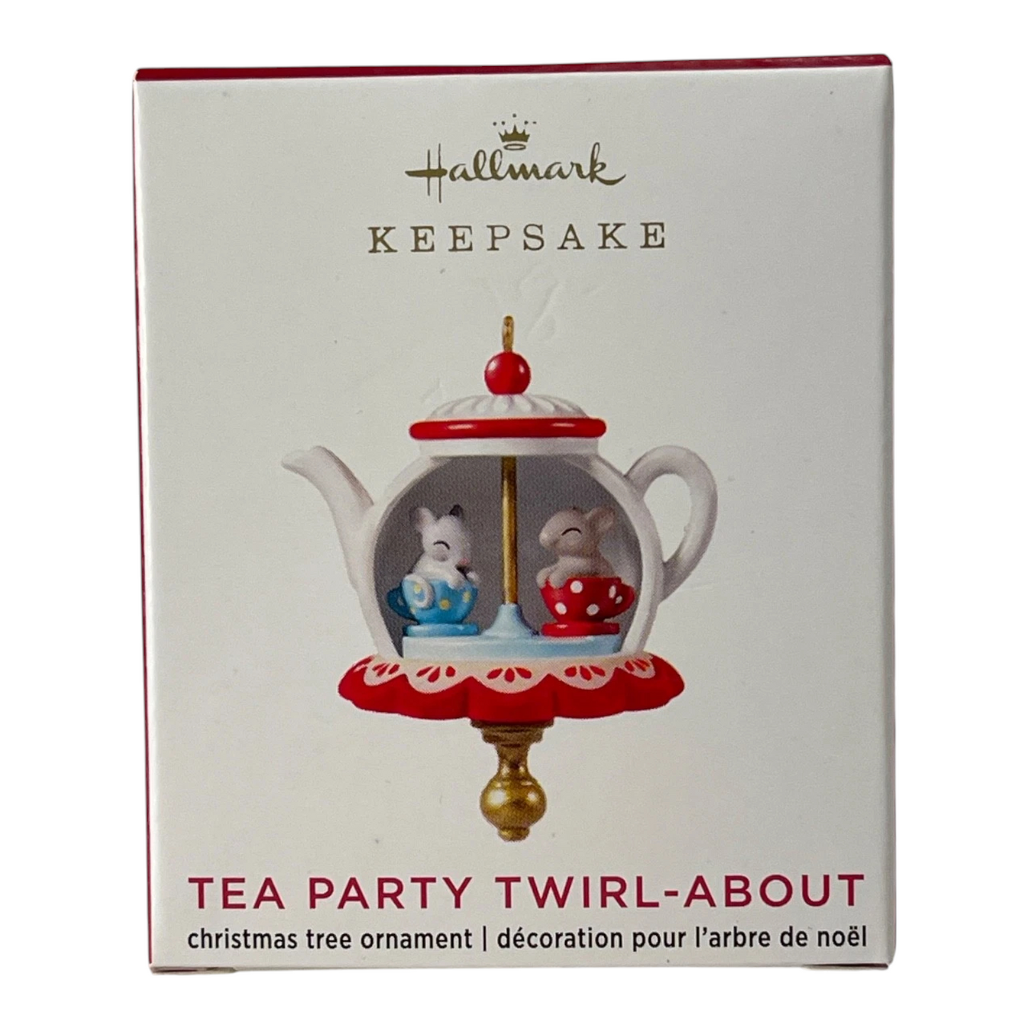 2020 Tea Party Twirl-About Hallmark Ornament (Teapot) QXM8321