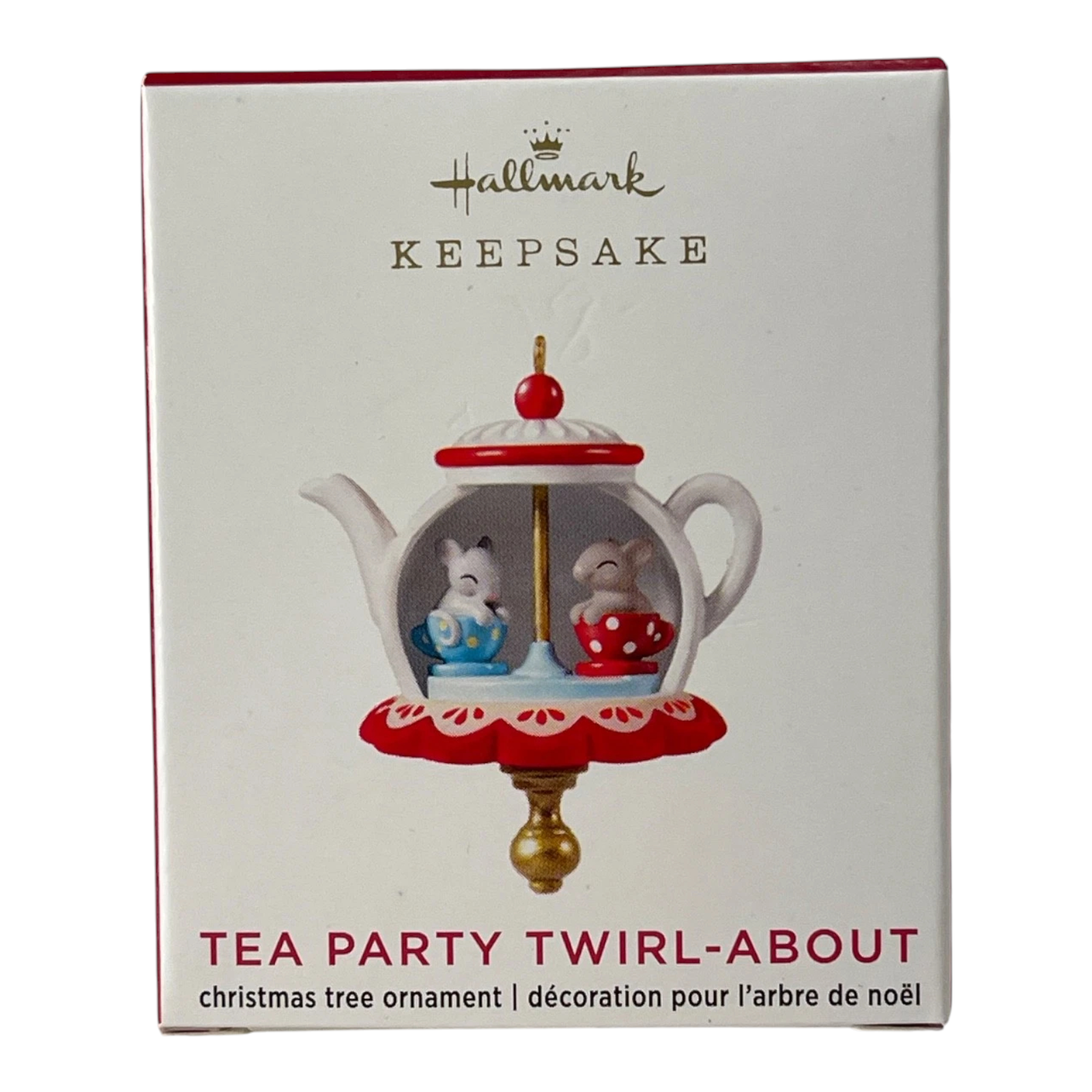 2020 Tea Party Twirl-About Hallmark Ornament (Teapot) QXM8321