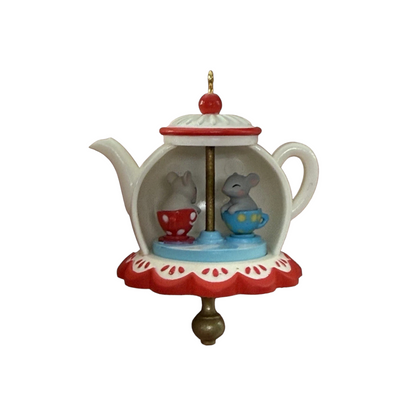 2020 Tea Party Twirl-About Hallmark Ornament (Teapot) QXM8321