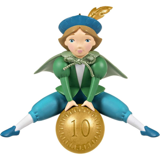 2020 Ten Lords-cA-Leaping Hallmark Ornament (Twelve Days of Christmas) QXR9314