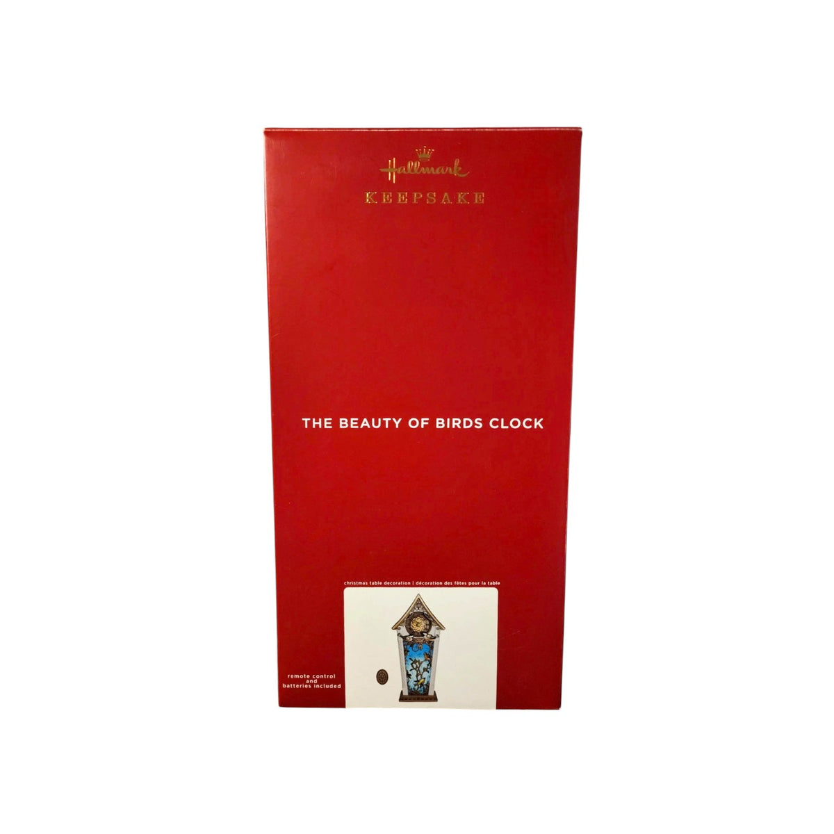 2020 The Beauty of Birds Clock (Beauty of Birds) Hallmark Ornament QFM3354 Image2