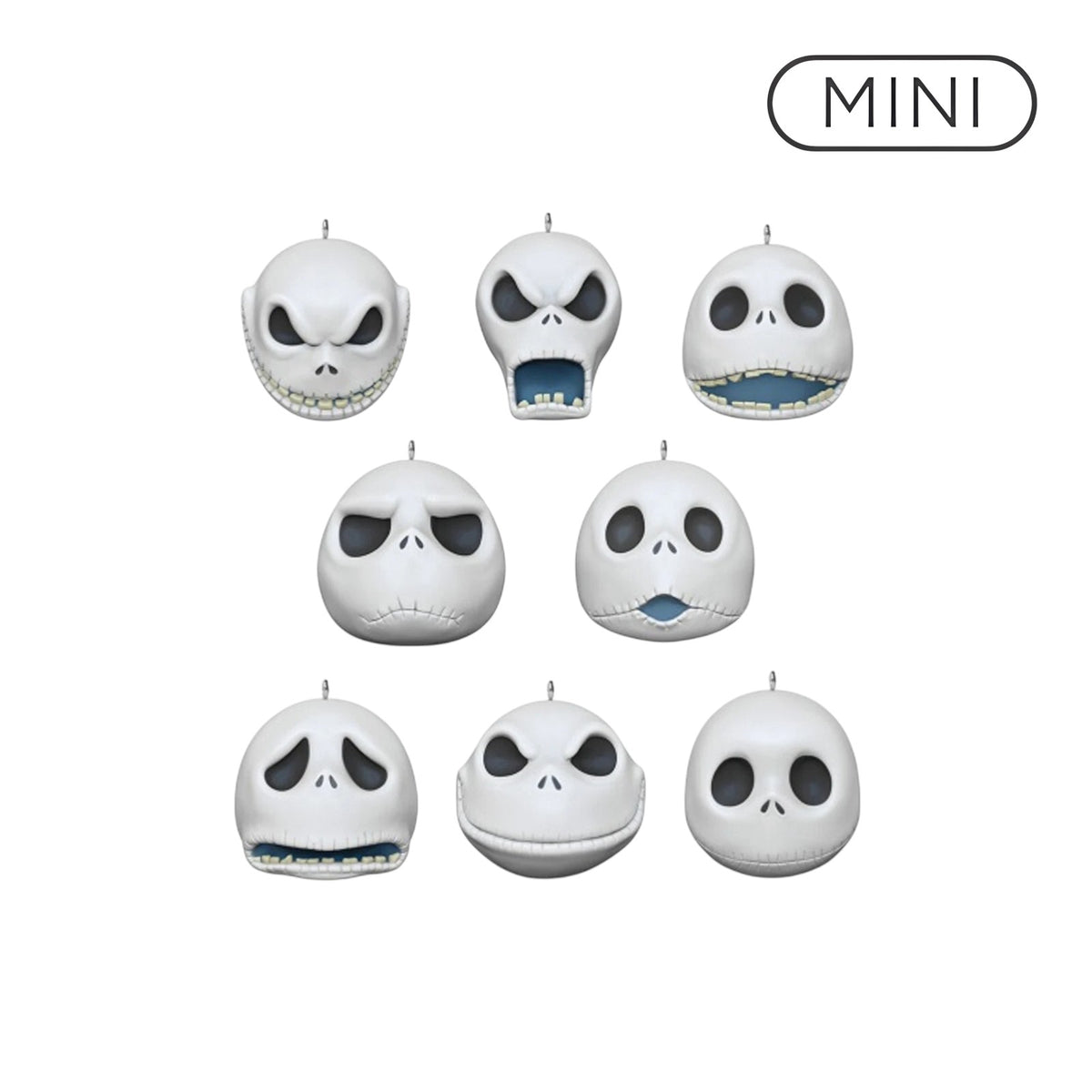 2020 The Many Faces of Jack Skellington Hallmark Ornament (Tim Burton's The Nightmare Before Christmas) QXM8354 Image1