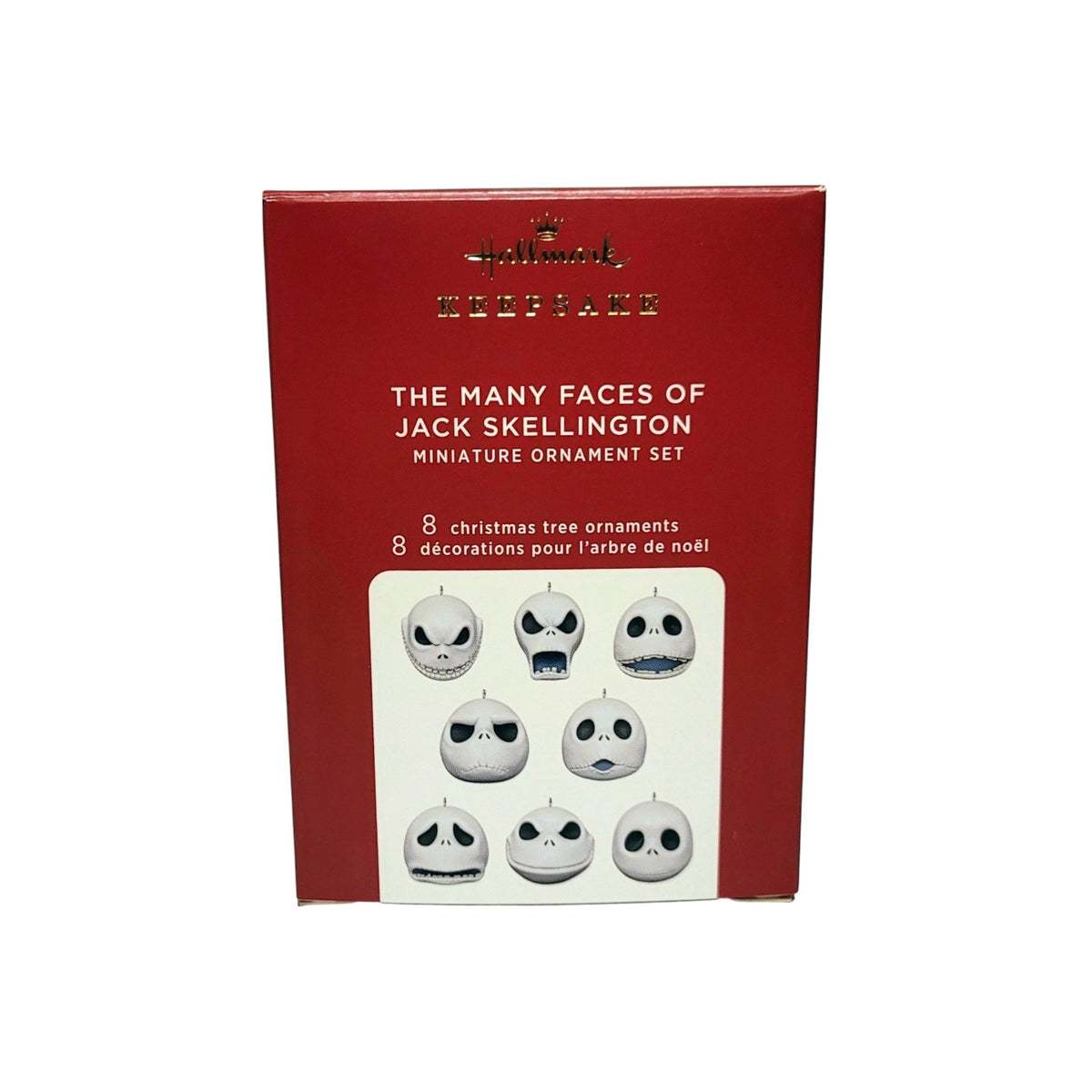 2020 The Many Faces of Jack Skellington Hallmark Ornament (Tim Burton's The Nightmare Before Christmas) QXM8354 Image2