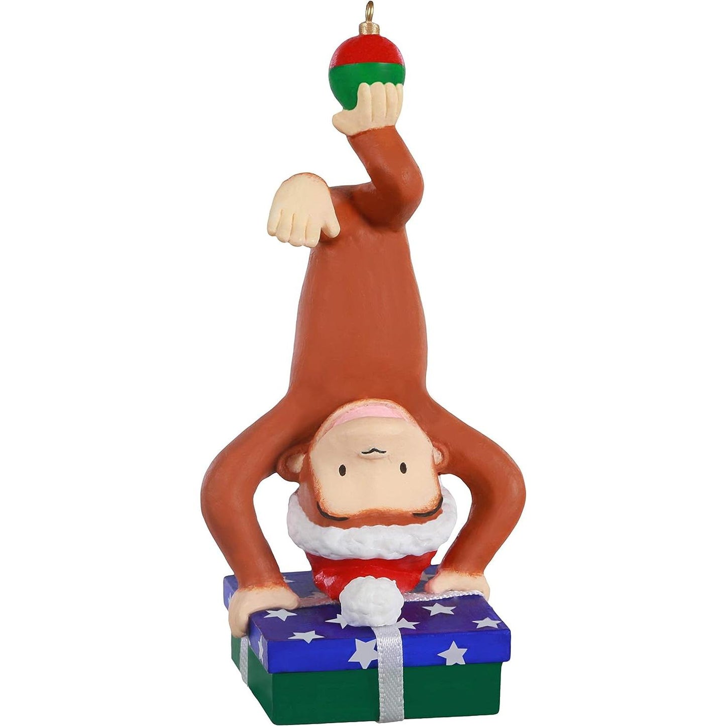 2020 The Merriest Monkey Hallmark Ornament (Curious George) QXI6154