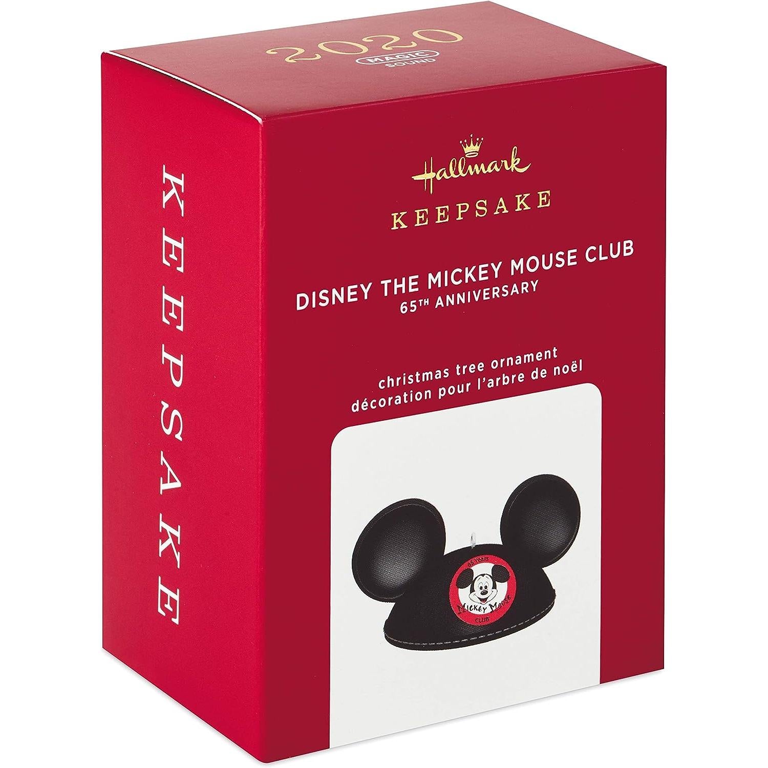 2020 The Mickey Mouse Club 65th Anniversary Hallmark Ornament (Disney) QXD6481