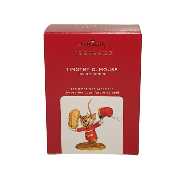 2020 Timothy Q. Mouse Hallmark Ornament (Disney) QXE3201